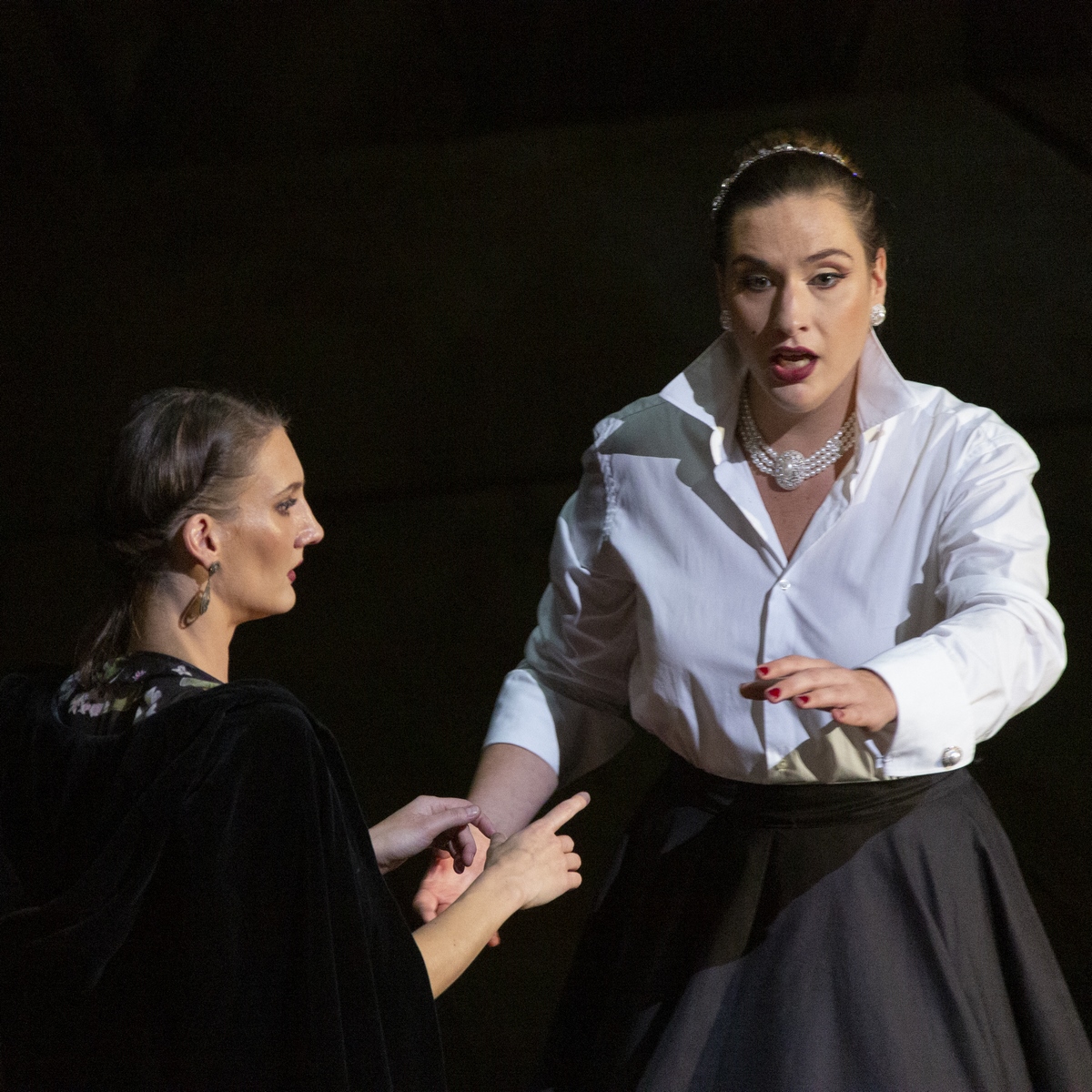 Hamlet au Théâtre élisabéthain du Château d'Hardelot Festival 2020 (photo Jean-François Tourniquet)