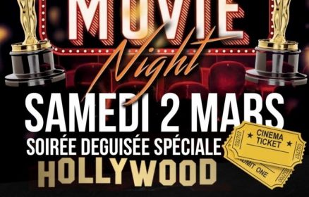 Movie Night – soirée déguisée spéciale Hollywood