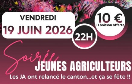 Soirée Jeunes Agriculteurs