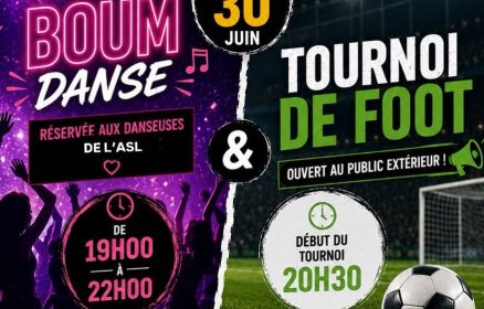 Tournoi de foot organisé par l&rsquo;Association Sports et Loisirs