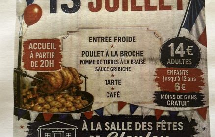 Comité des Fêtes de Clenleu 13 juillet