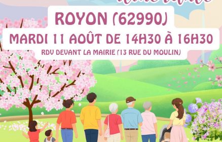 Marche tranquille itinérante à Royon