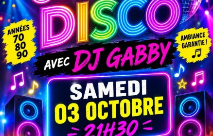 Soirée disco avec DJ Gabby au camping La Sensation