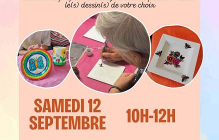 Atelier peinture sur porcelaine