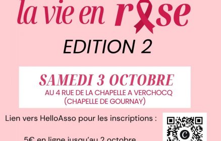 Verchocq voit la vie en rose !
