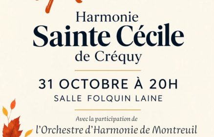 Concert d&rsquo;Automne par l&rsquo;Harmonie Sainte Cécile de Créquy