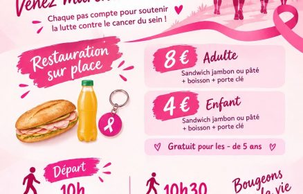 Marche solidaire pour Octobre Rose à Radinghem