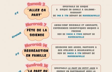 Animations jeunes 11-17ans