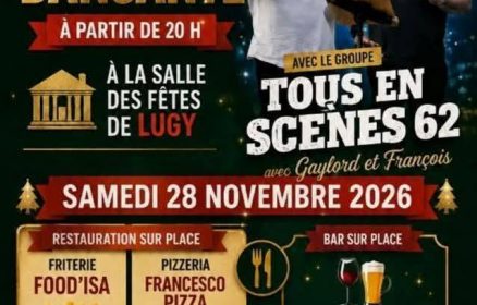 Soirée dansante organisée par l&rsquo;association Un Noël à Lugy