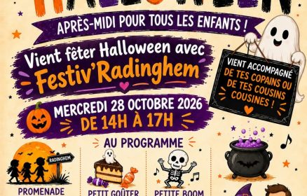 Venez fêter Halloween avec Festiv&rsquo;Radinghem