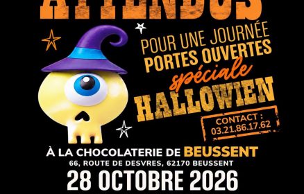 Journée portes ouvertes spéciale Halloween à la Chocolaterie de Beussent