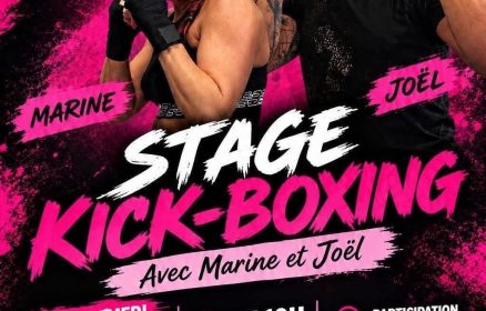 Stage kick-boxing avec Marine & Joël