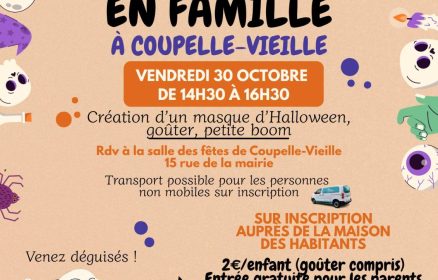 Après-midi Halloween en famille à Coupelle-Vieille
