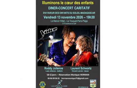 Soirée Caritative « Les Enfants du Soleil »