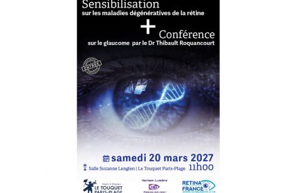 Sensibilisation et conférence sur les maladies dégénératives de la rétine