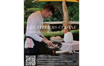 Ateliers cuisine à la Table du Manoir