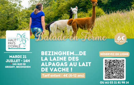 Balade en ferme – Mardi 21 juillet