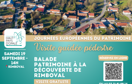 Visite guidée pédestre – Samedi 19 septembre