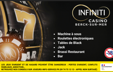 Casino Infiniti Berck-sur-Mer – Ouverture prochaine