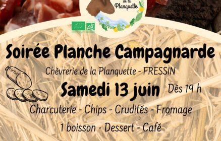 Soirée planche campagnarde à la Chèvrerie de la Planquette