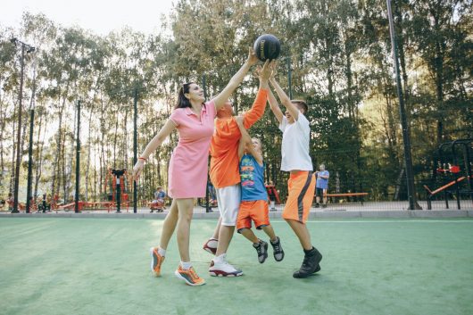 children-team-child-colors-park