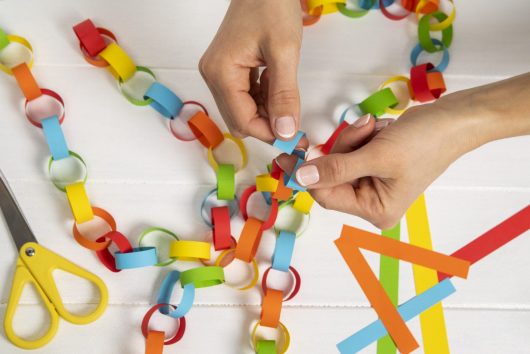 colorful-paper-chains-still-life