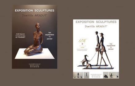 Exposition de sculptures Domitille Arnout