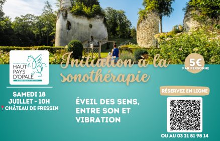 Initiation à la sonothérapie au Château de Fressin
