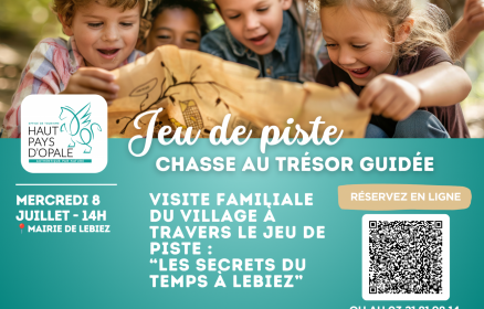 Jeu de piste en famille – Mercredi 8 juillet