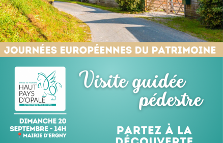 Visite guidée pédestre – Dimanche 20 septembre