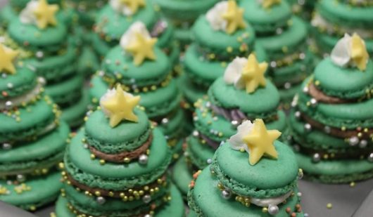 macarons-sapins-de-noel