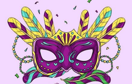 Masque de Carnaval Géant