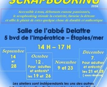 Atelier scrapbooking