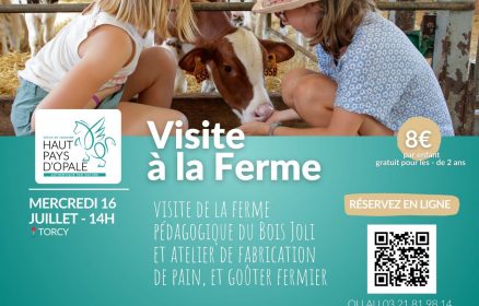 Visite de la ferme pédagogique du Bois Joli à Torcy